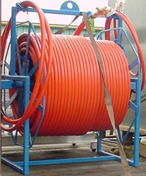 HYDRAULIC HOSE REEL COMPLETE WITH WHIP 